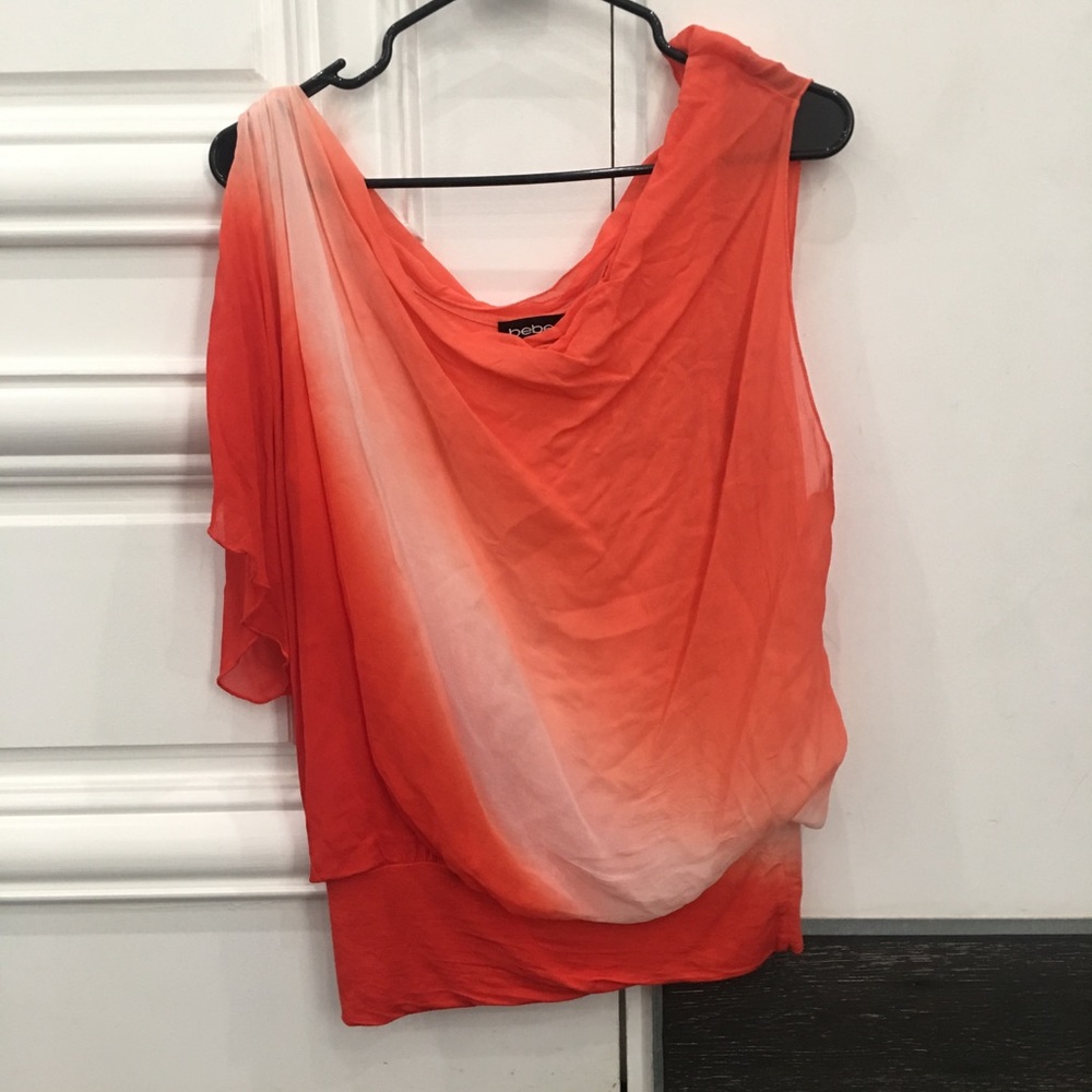👉Orange BEBE Blouse